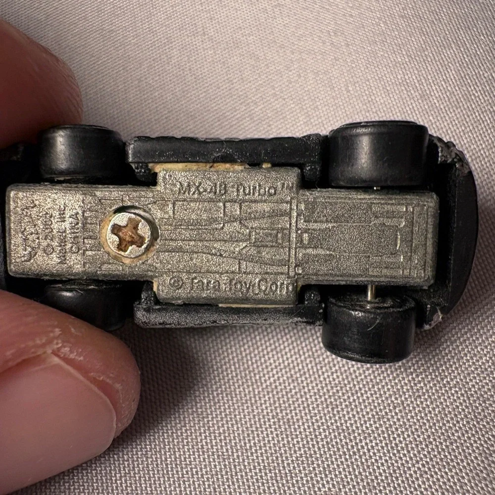 Vintage Micro Toy Car Lot Galoob 1988 Hot Wheels MX-48 Turbo Playmates Ford